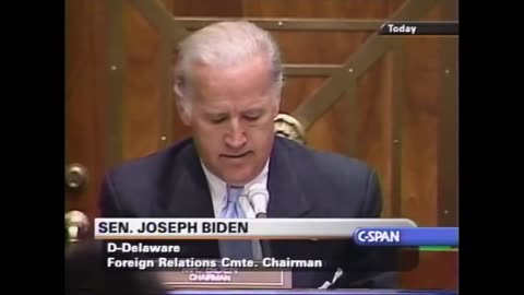 Joe Biden was the Senator most responsible for starting the Iraq War