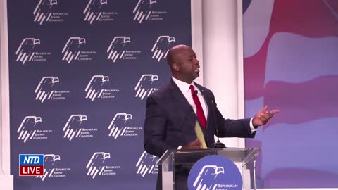 Tim Scott Addresses Republican Jewish Coalition in Las Vegas