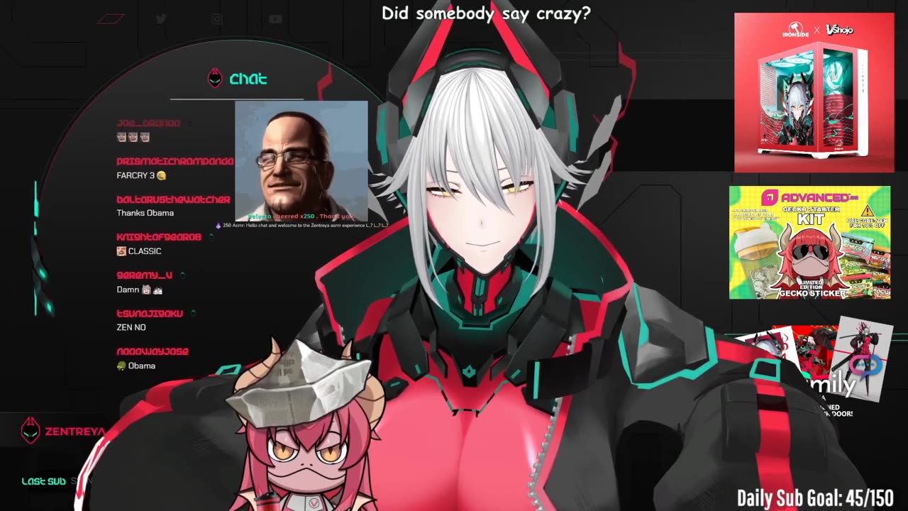 Zentreya's chat has too much power