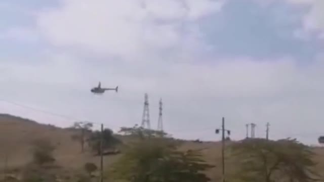 Takut pulak min tengok helikopter itu terhempas. VIDEO penuh