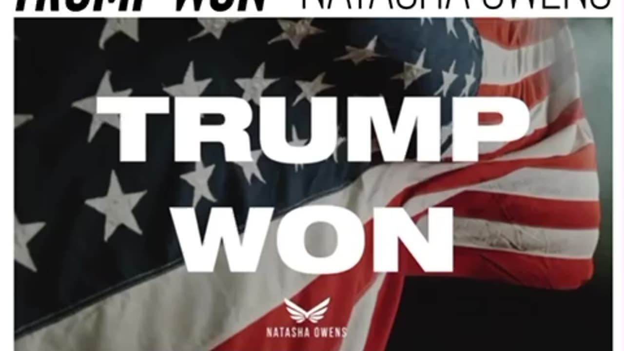 Trump Won - Natasha Owens🔥❤️🇺🇸