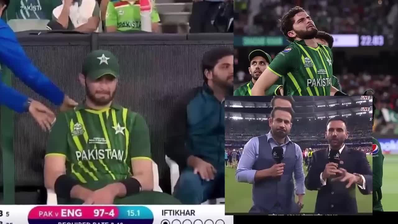 World cup Final Emotional Shaheen Afridi Moment _ Pakistan vs England Final match