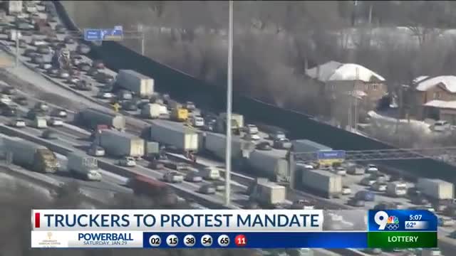 1000's U.S. Truckers to Drive from CA to D.C. to Protest Vax Mandates