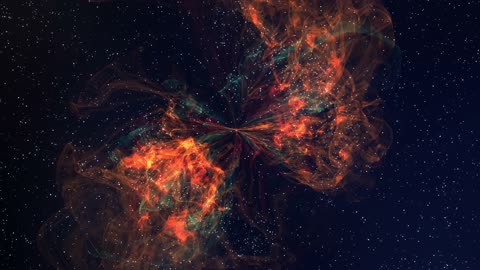 Fascinating light nebula