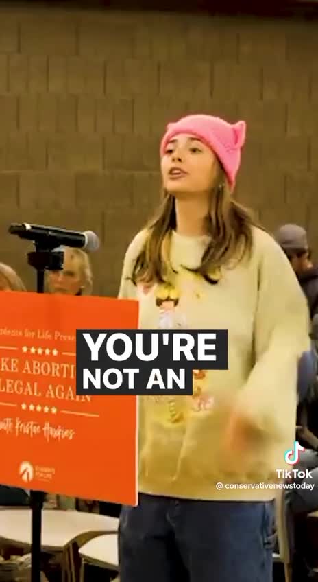 This Is A Non-Functioning Brain On Abortion & Satanism