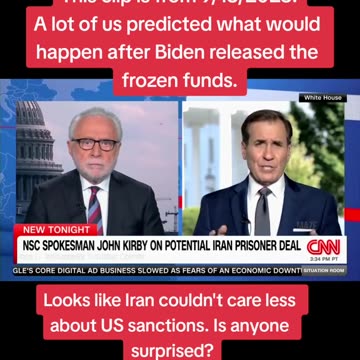 Biden Releases $6 billion to Iran for hostages