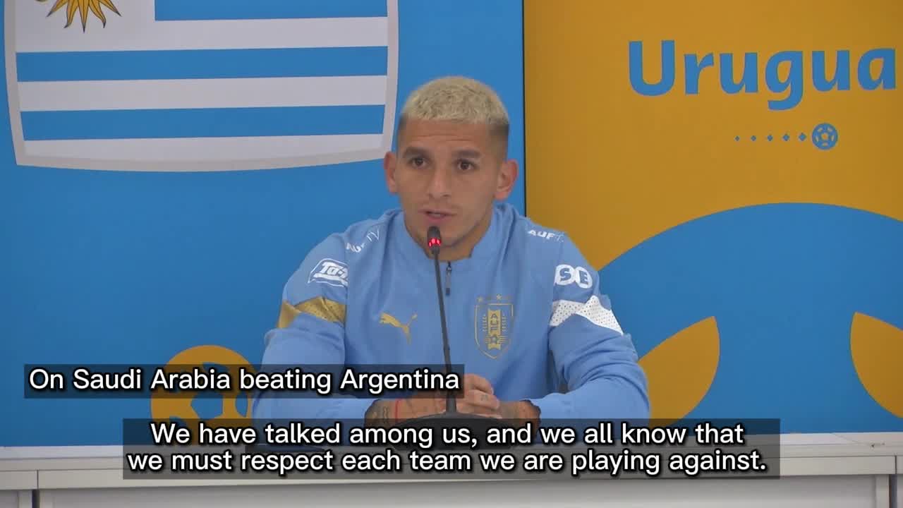 Uruguay's Torreira on Saudi beating Argentina: Every team in the World Cup know how to compete