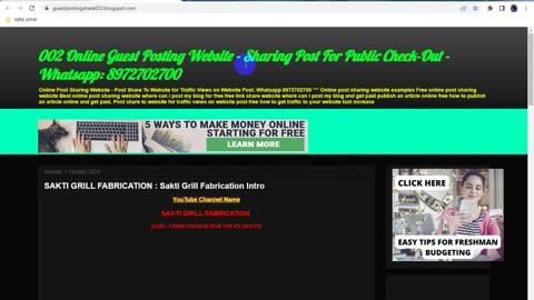 How To New Blogspot Website Monetize with Adsterra Ads Show