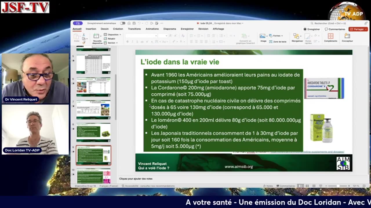 Dr Vincent Reliquet les pouvoirs de l'iode