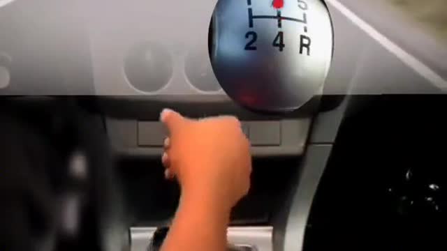 Automobile driving shift