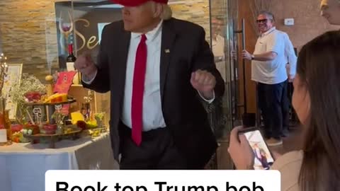 Trump shocks bridal shower in Pelham, NY