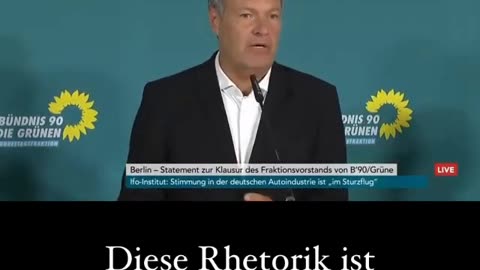 Merken Sie sich bitte Verbrenner werden nicht verboten, es wird nur nicht mehr erlaubt sein, ...