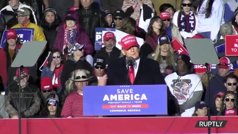 USA: 'The invasion of Ukraine should never have happened' - Trump speaks at election rally in Georgi