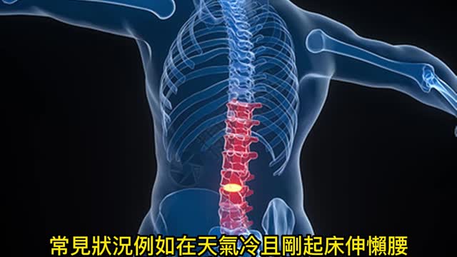 椎間盤突出劇痛感 兩招有效舒緩疼痛