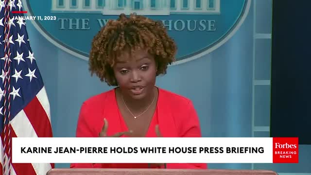 JUST IN- KJP Repeatedly Asked The Same Question By Reporter About Biden Classified Documents Scandal