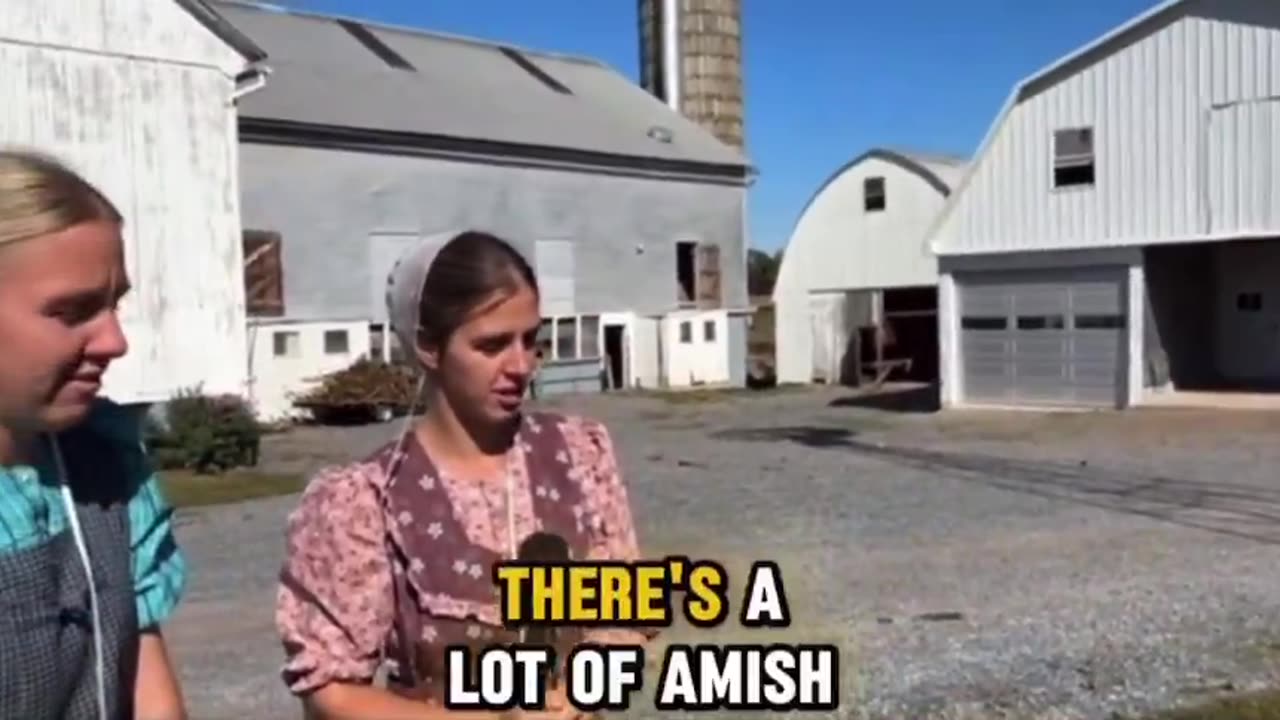 Amish woman from Pennsylvania says that there are a lot more Amish voting