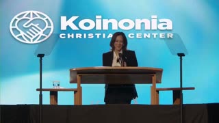 Kamala is pandering as a preacher: "Joy cometh in the mornin'! HA HA HA HA!"