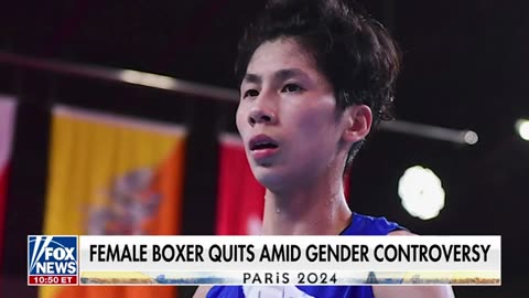 Females Olympics boxer quils amid gender controversy