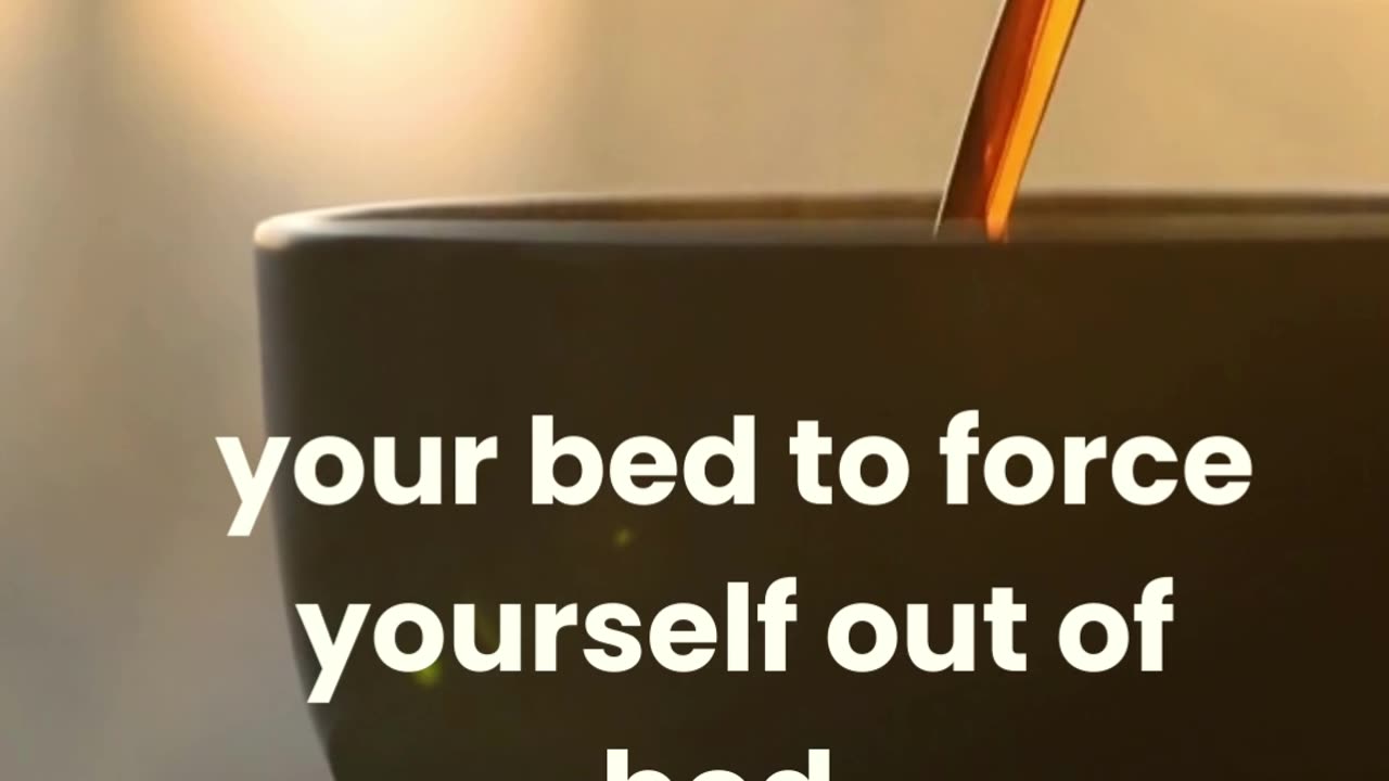 Eliminate the snooze button temptation. #Productivity #Morning