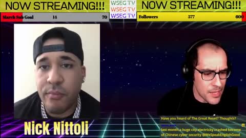 WSEG TV - Nick Nittoli (songwriter/producer)