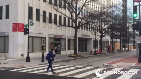 When it is difficult to decide whether you are in Washington or at a military base