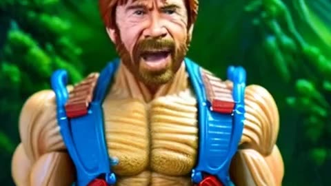 #Vintage #chucknorris #toys #kennertoys #kenner #aiartgenerator #aiart #review