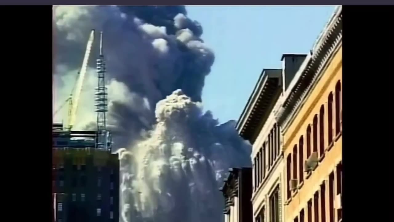 viral footage of 9/11 USA attack