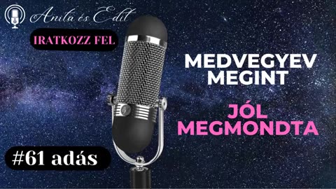 #61 Medvegyev megint jól megmondta.