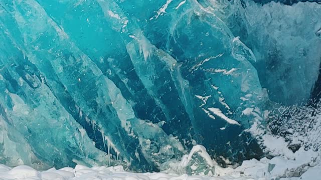 Standing At The Face of the Glacier