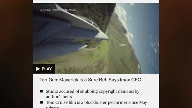 Paramount Sued forReleasing 'Top Gun:Maverick'