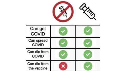 Vaccinated and unvaccinated - what's the difference?