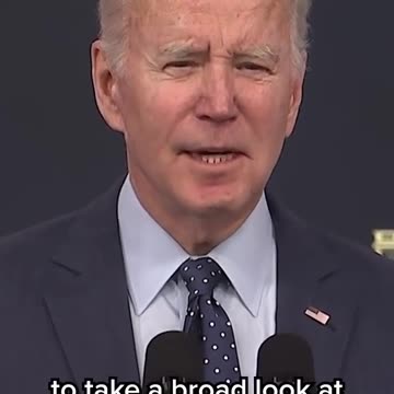 President Biden on unidentified objects recently shot down
