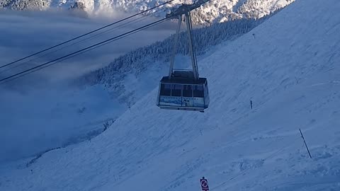 Alaskan Ski Resort Rises Above the Clouds