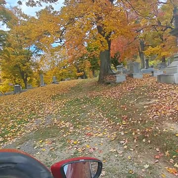 A 1880's tombstone fell apart as I drove by last time, the colors were beautiful this time.