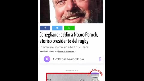 Malori improvvisi dal 29 novembre al 5 dicembre 2024.