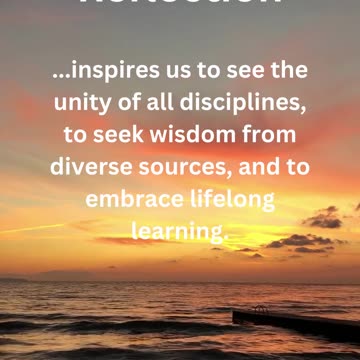 Wisdom and Reflection