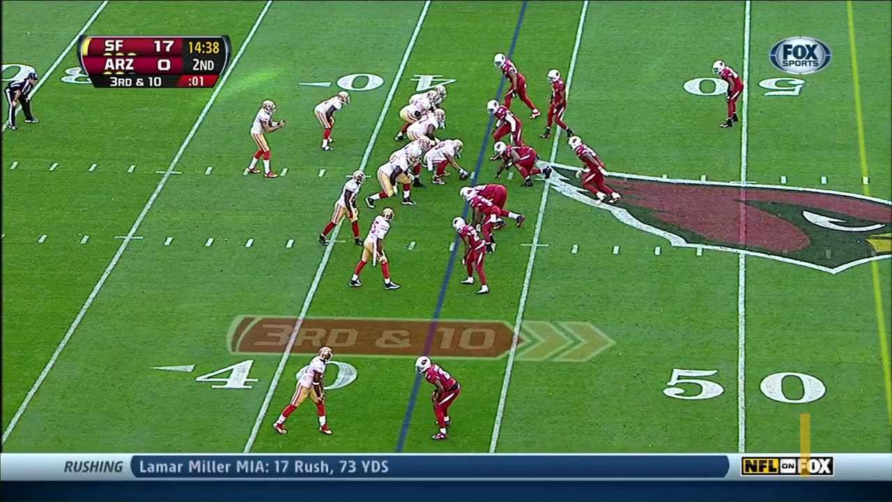 2013 Colin Kaepernick WK17 Rushing