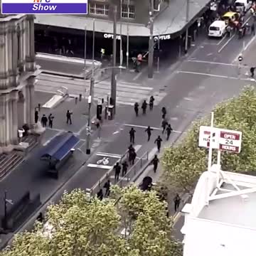 Melbourne Cops Take Unprovoked Rubber Shots At Peaceful Protestors