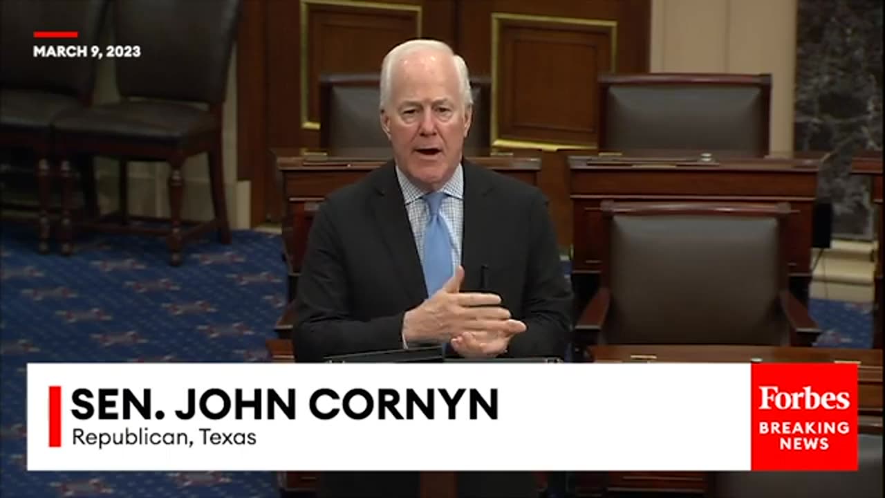 Thats Not True John Cornyn Pushes Back At AG Garlands Claim About The Border