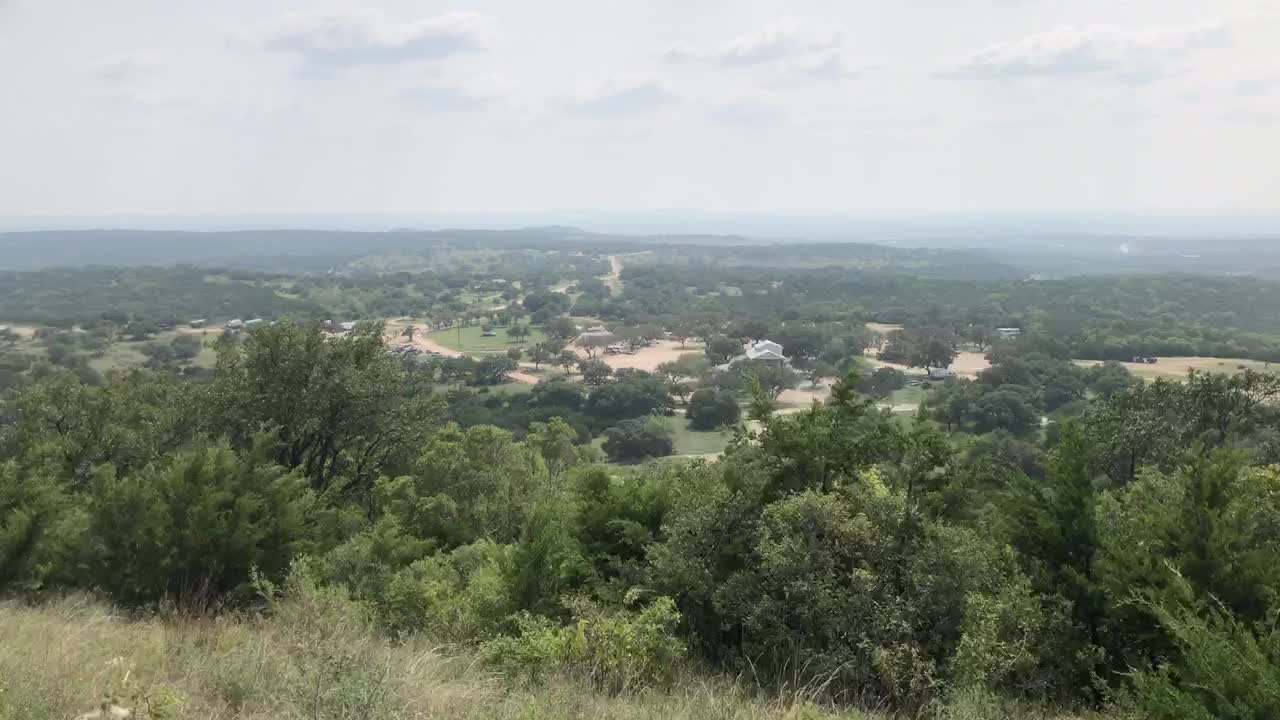 Beautiful view in Marble Falls, Texas