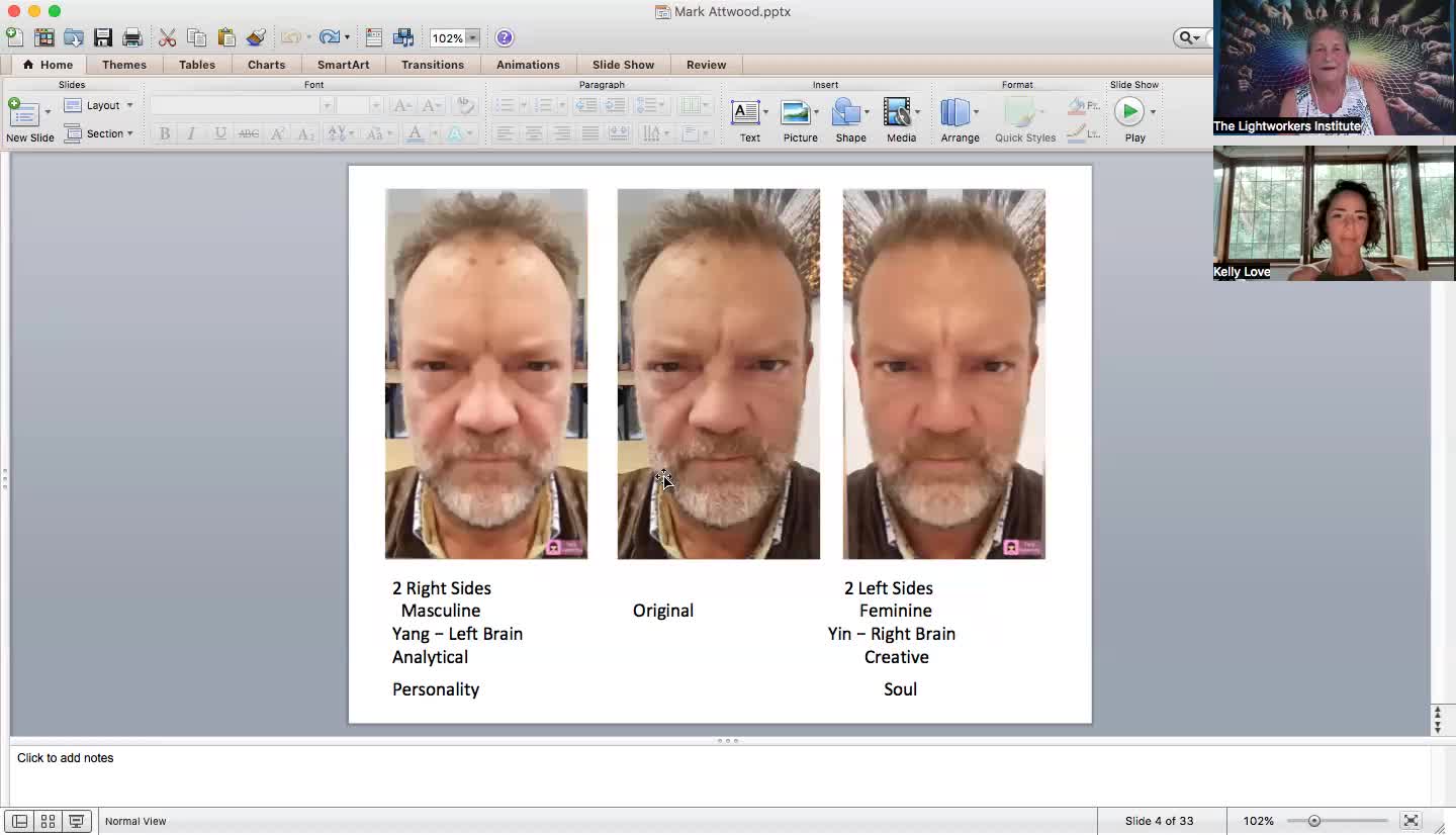 Face Reading of Mark Attwood