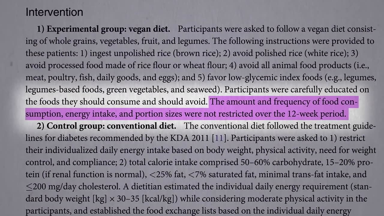 The Best Diet for Diabetes