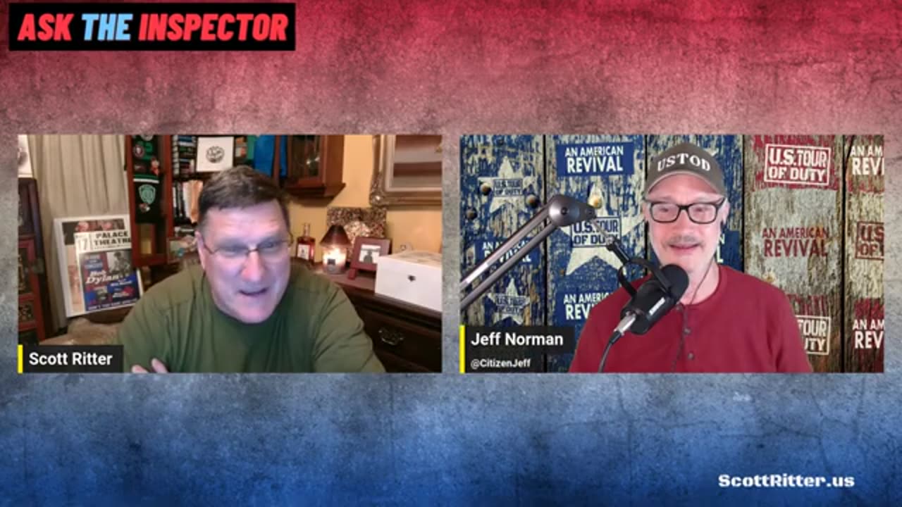 ScottRitter:- ask the inspector ep -108