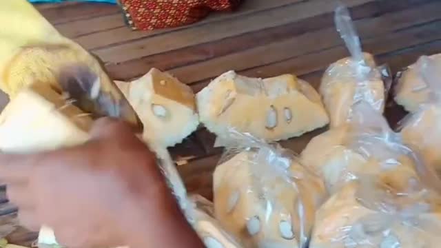 AMAZING CUTTING JACKFRUITS SKILLS - Cambodian Street Food