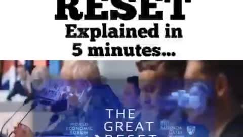 The Great Reset Explained.