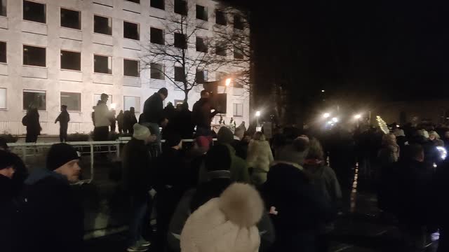 Tyranniet Tager Til - Demonstration Århus 8 Jan 2022 - Part 1