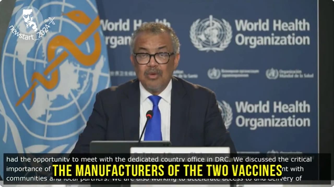 Tedros Announces Approval of MPox Vaccines for MPox PHEIC