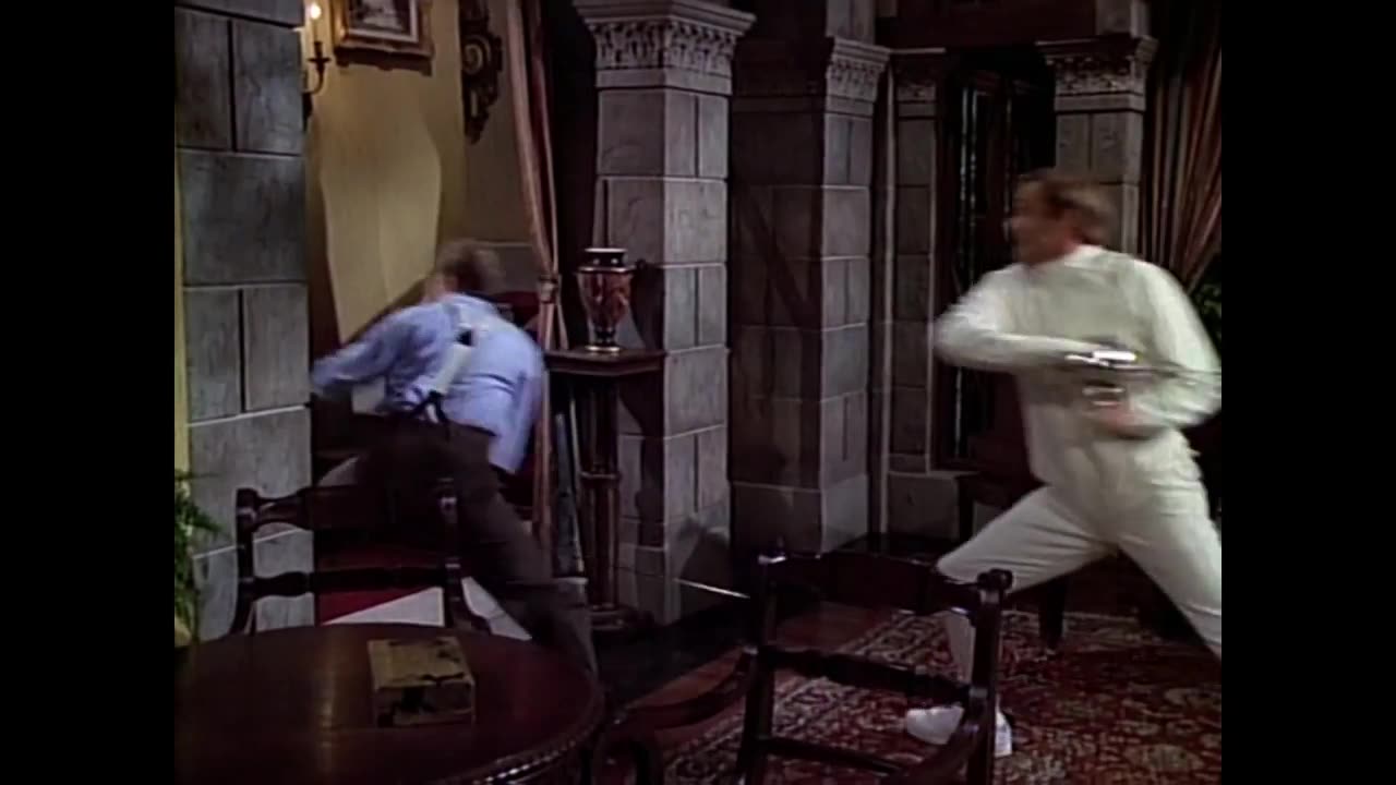 🤺 Funny | Niles Crane's Epic Sword Fight with a Fencing Master in Frasier (1995) | FunFM