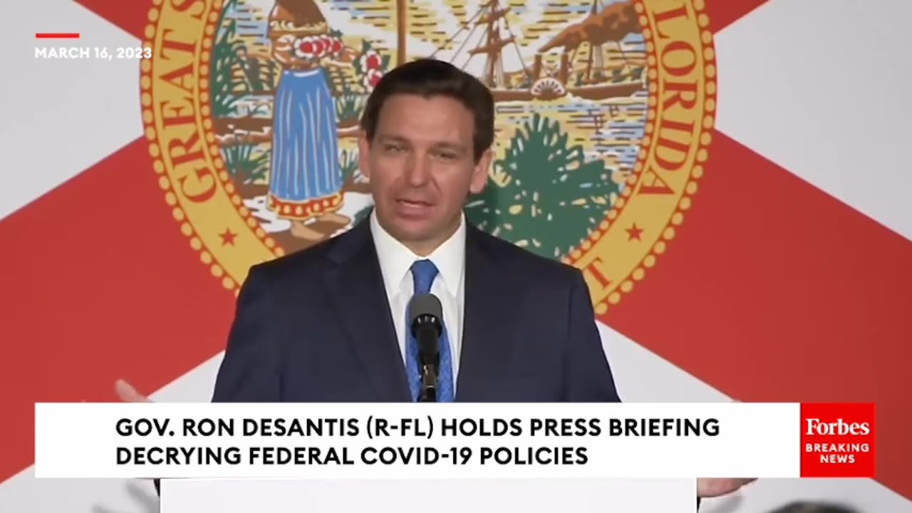 JUST IN- DeSantis Demands Fauci Be 'Held Accountable' As 2024 Speculation Heats Up