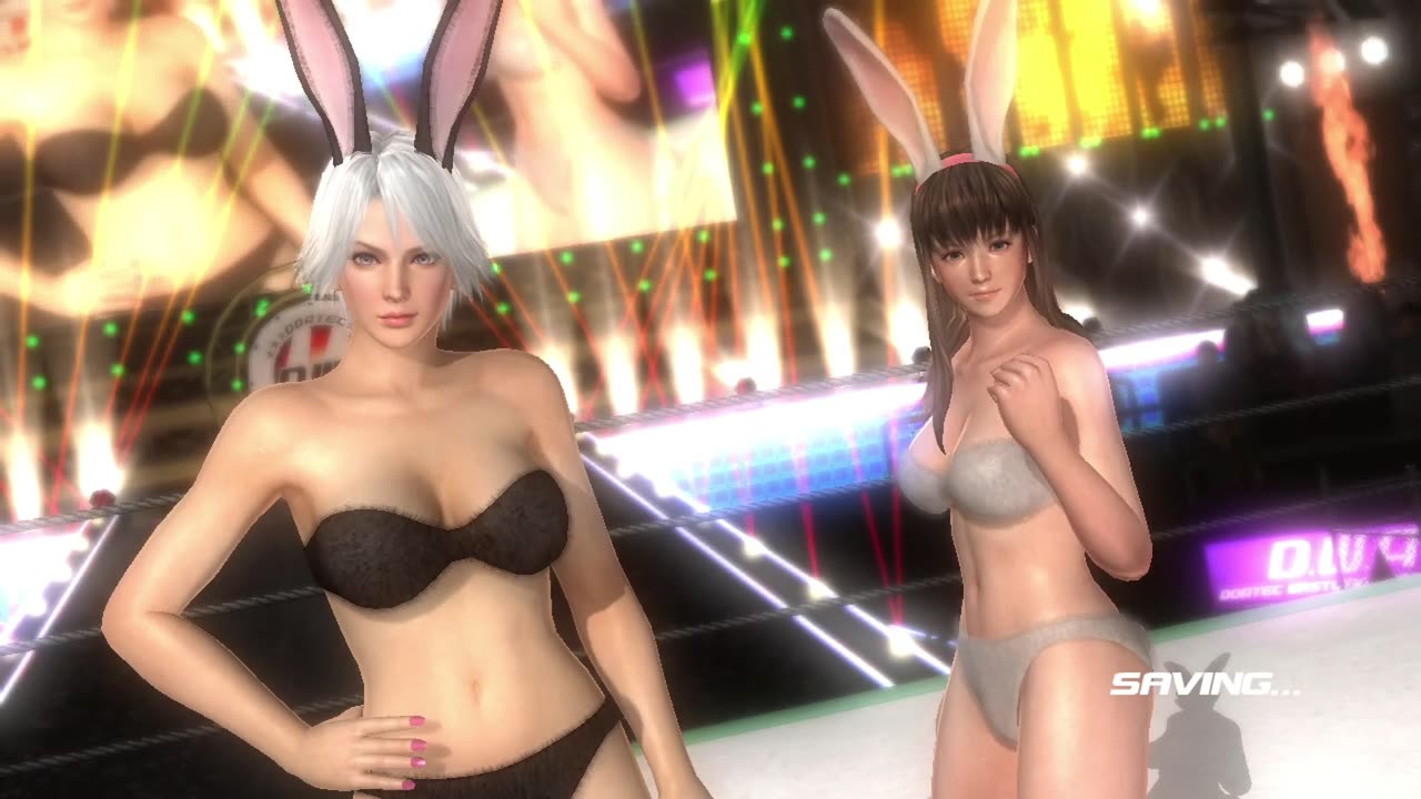 Easter Bunny Bikini Fight 2